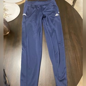 Blue adidas joggers